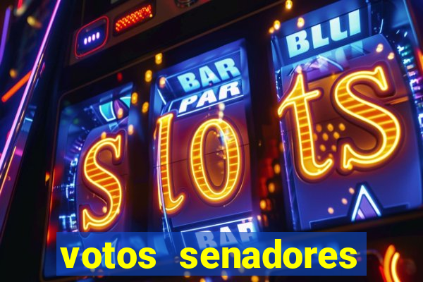 votos senadores impeachment moraes